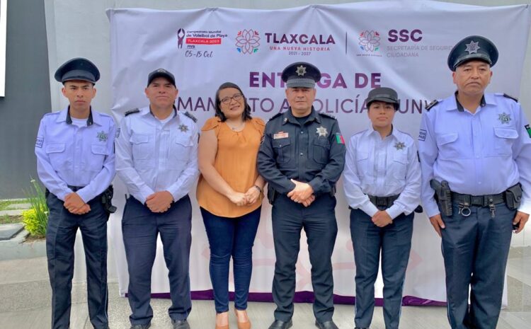  Policías municipales de Benito Juárez reciben armamento para reforzar seguridad